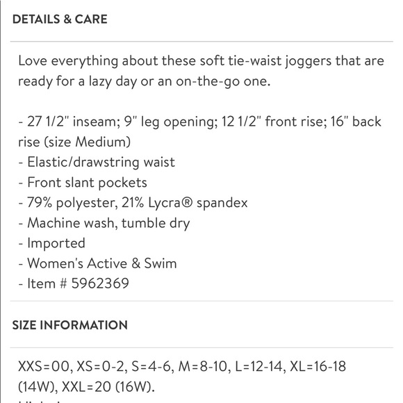 Zella Miami Pocketed Jogger Pants - Picture 6 of 6